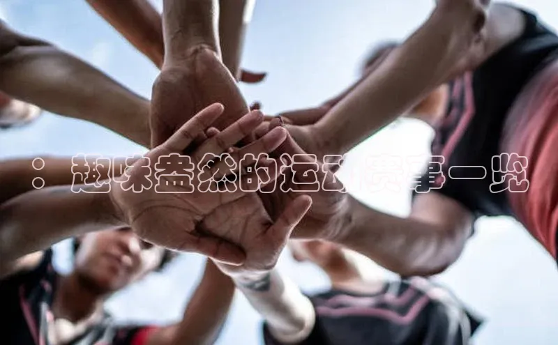 ：趣味盎然的运动赛事一览